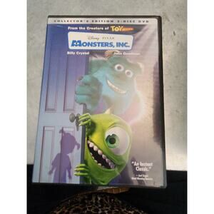 Monsters, Inc. (DVD, 2002,‎ 2-Disc Set, Collectors Edition)